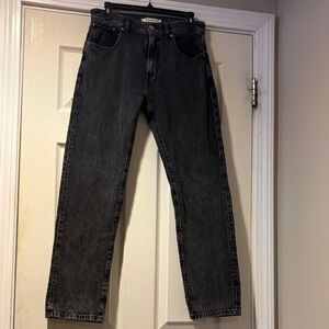 PacSun Black Baggy Straight-Leg Men's Jeans